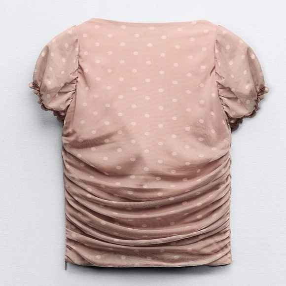 NWT - Zara Women Crop Top - Super Cute! - Picture 4 of 4